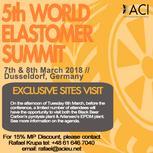 Pátý ročník Elastomer summitu se blíží