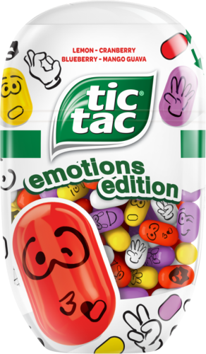 Tic Tac nasadil novou edici Emotions