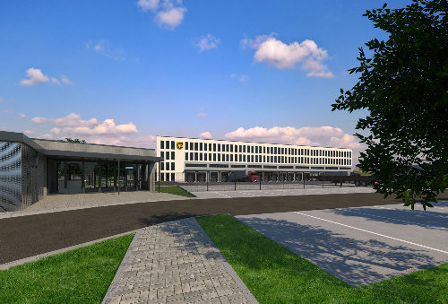 UPS otevře v Tuchoměřicích nové logistické centrum
