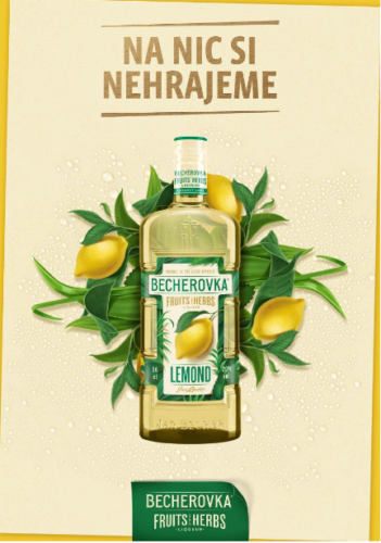 Becherovka představila novou lahev pro Lemond