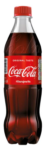 Coca-Cola na etiketách podporuje Červený kříž