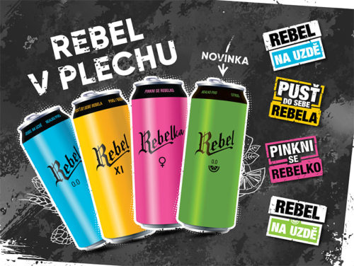 Pivovar Rebel zprovoznil novou linku na plechovky