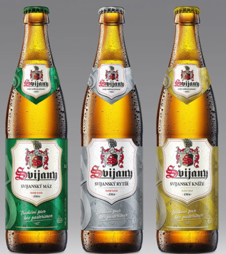 Pivovar Svijany začne postupně jemně inovovat etikety